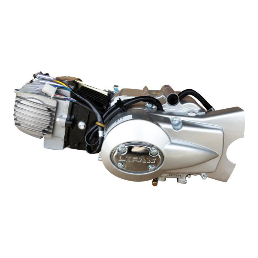 OEM factory shop Lifan motorcycle engine 110cc Lifan 110cc engine 4-speed transmission suitable for CUB three-wheeled motorcycle