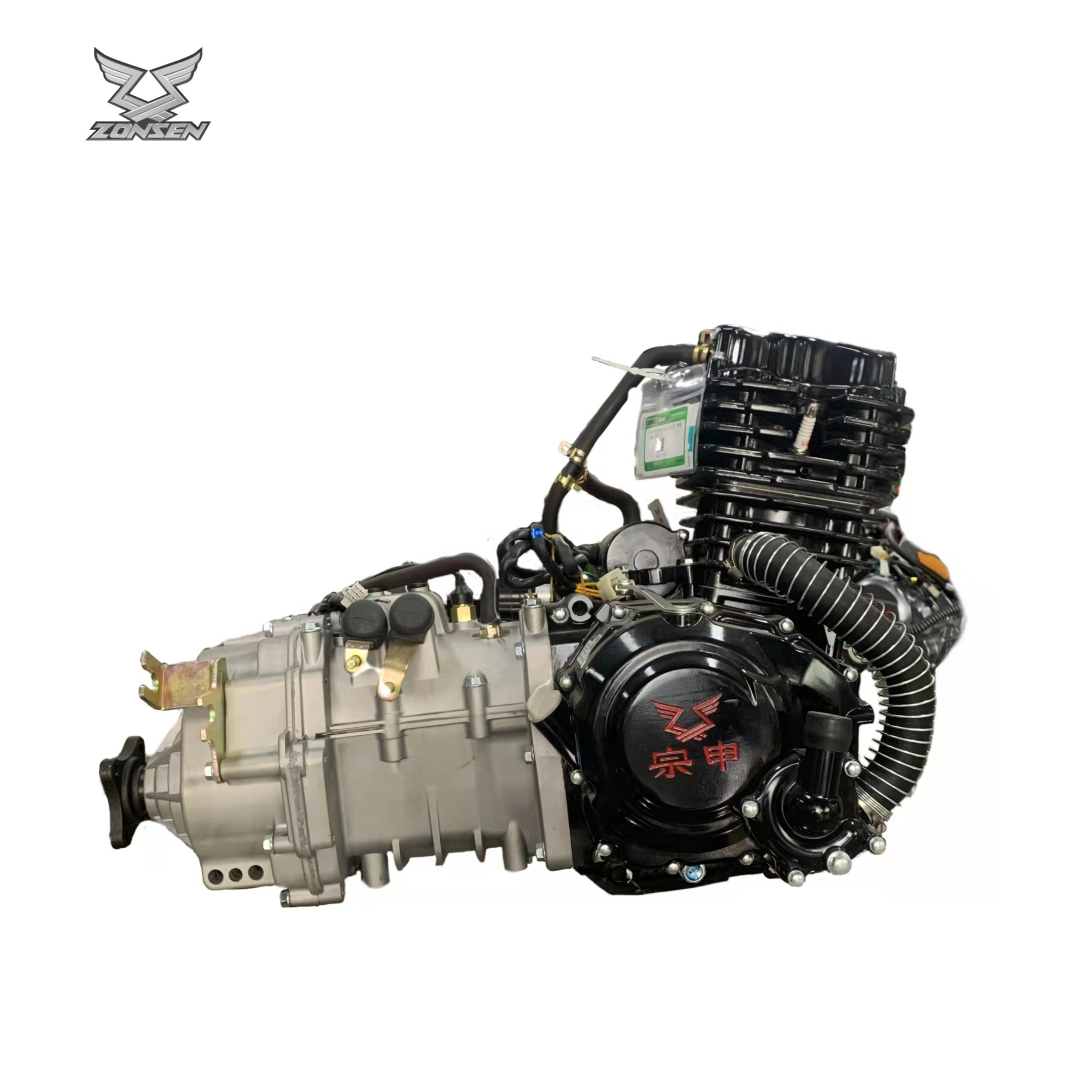 OEM zongshen 200CC 250CC 300CC three wheeler engine electric CDI 4 stroke water cooled center axle SP200/SP250/SP300 engine