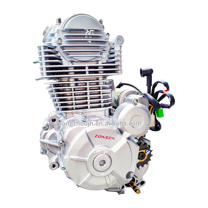 4-stroke motorcycle engine assembly 5/6 gear transmission Zongshen PR250cc engine ZS167FML-5 ZS172FMM-5