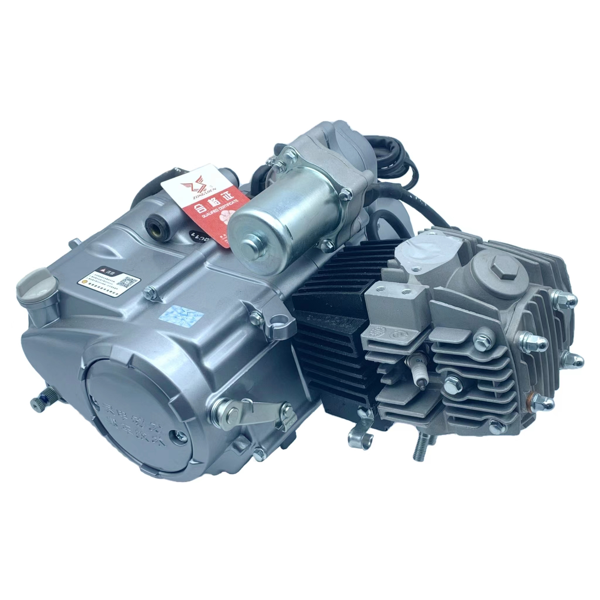 for bajaj honda zongshen 4 stroke SOHC horizontal OEM CDI air cooling 4 gearshift motor 110CC engine C110 for sale