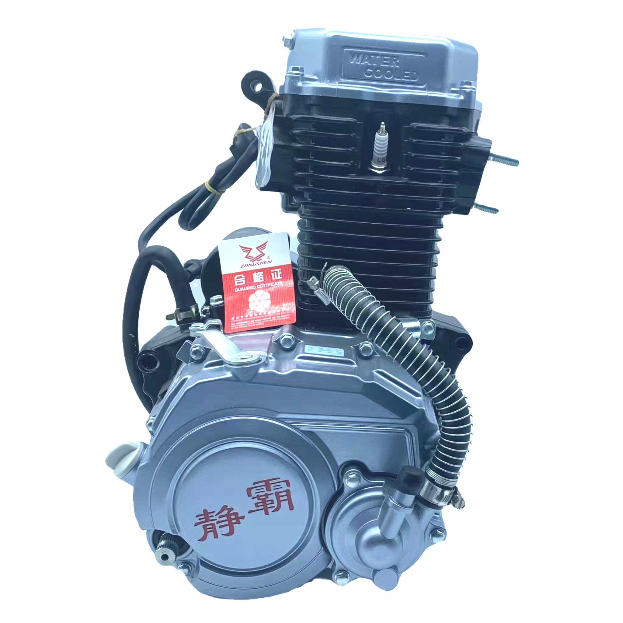 Zongshen Jingba 200 250cc engine water cooling, motorcycle fuel engine, engine assembly 250cc for three wheel motorcycle