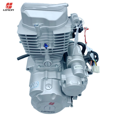 OEM Motorcycle Loncin 200cc Engine Assembly Air-Cooled 4-Stroke CG200cc engine Spare Parts For Three-Wheeled Tricycle Suppliers