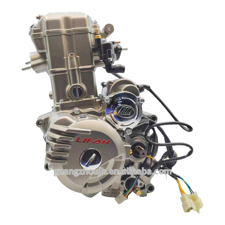 Lifan 200cc engine 5 speed change, Lifan engine 4-stroke load type water-cooled Lifan 200cc engine assembly