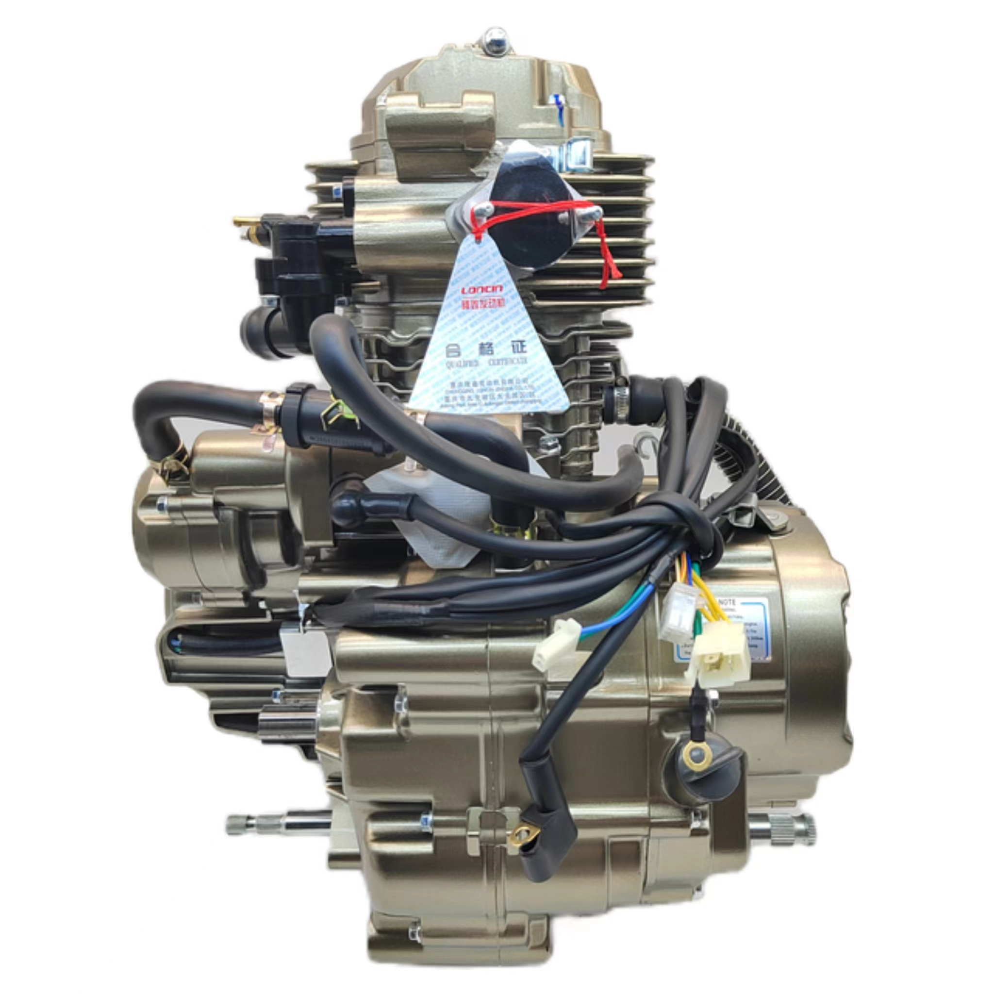 OEM high quality motorcycle 4 stroke Loncin 300cc engine motorcycle engine assembly 300cc engine spare parts