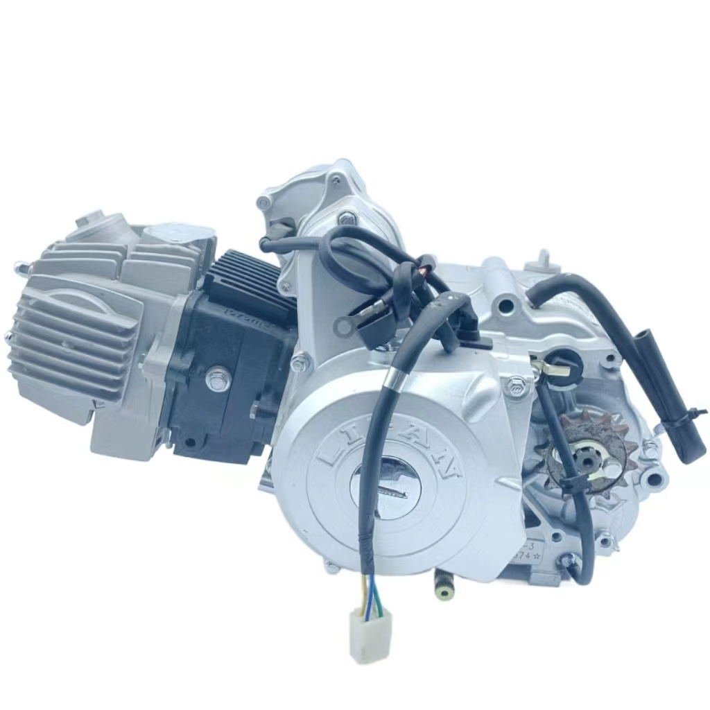 lifan OEM horizontal 110CC engine kit air cooled 1 cylinder CDI automatic manual clutch lifan 110CC engine with 4 gearshift