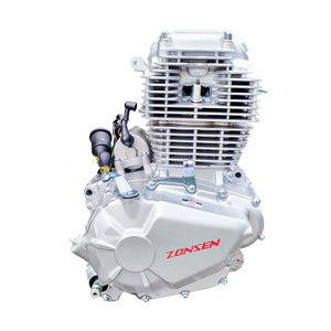 factory sale zongshen 250cc engine 4 stroke air cooled CDI 14KW chain drive PR250 engine with 6 gearshift for honda