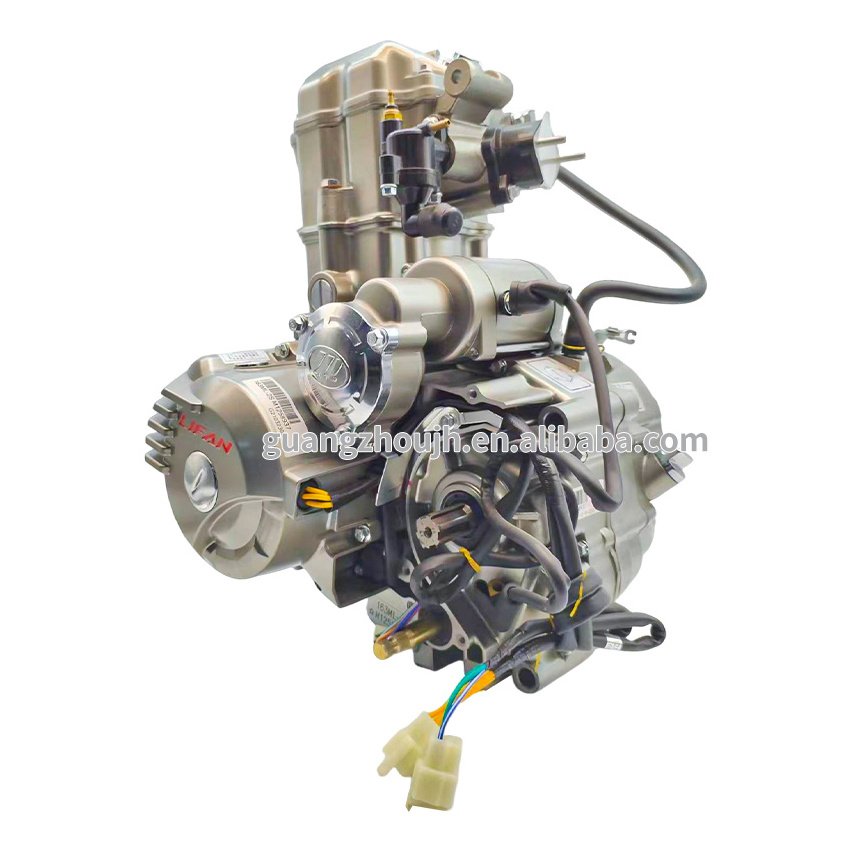 Lifan 200cc engine 5 speed change, Lifan engine 4-stroke load type water-cooled Lifan 200cc engine assembly