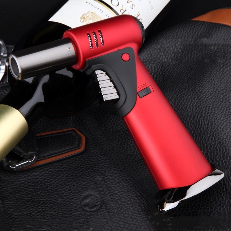 Wholesale High-Quality Adjustable Butane Torch for Cocktail Smoker lighter Custom Logo Supported