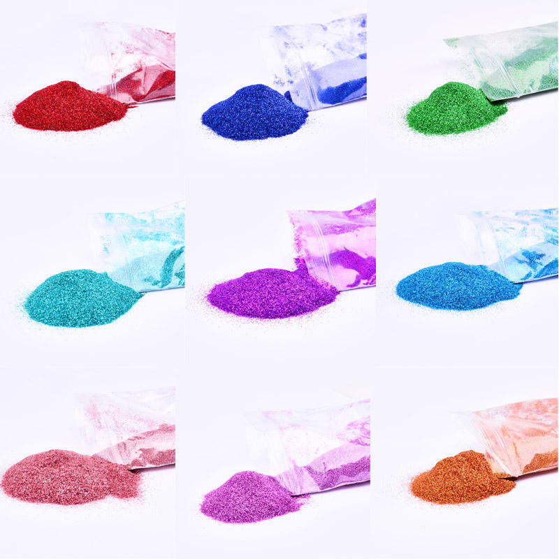 Glitter Manufacturer 50 Grams Holographic Extra Fine Crafts Epoxy Resin Tumbler Nail Glitter Powder