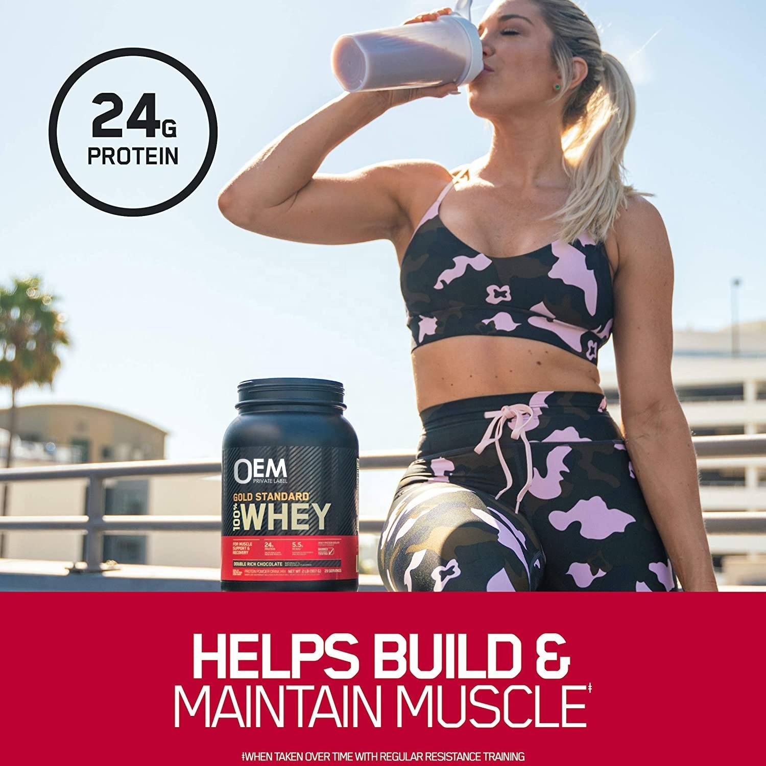 Wholesale Bulk Whey Protein Powder Sport Nutrition Supplement Build Muscle Weight Gain Powder Muscle Mass Gainer Whey Protein