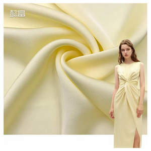 Polyester 100% Microfiber Brushed Imitation Acetic Acid Wahl Faux Acetate Clothing Supplier Dress Duchess Satin Fabric Wholesale