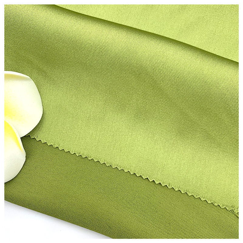 Luxury Glossy Metallic Liquide Imitation  Viscose Taffeta Spandex Silk Polyester Lining Knitted Crepe Acetate Satin Fabric