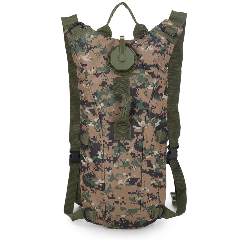 JSH Wholesale Tactical Molle Water Bottle Bag  3L Water Bags EVA Fashion Tactical Backpack Hydration Pack For Traveling