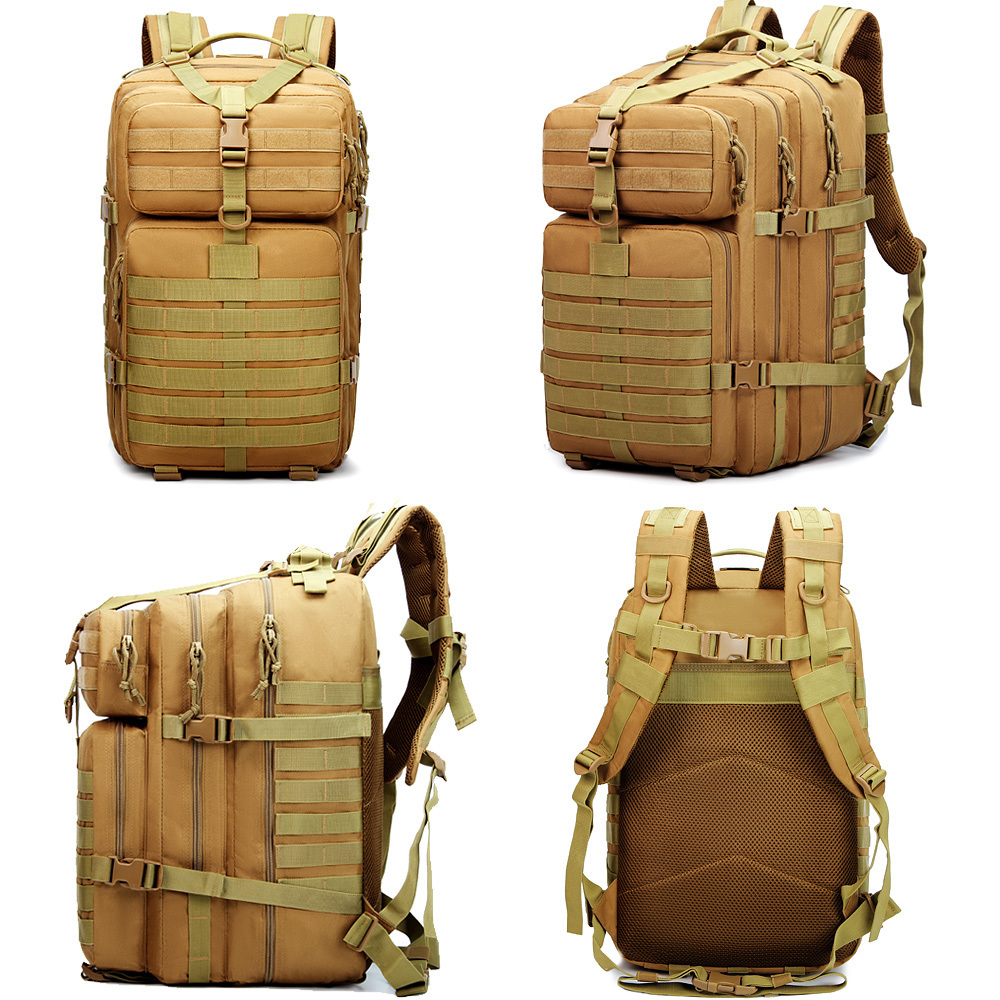 JSH Wholesale Slender Ultralight Rucksack Backpack Tactical Rucksacks Tactical Sports Camping Hiking Custom Printed