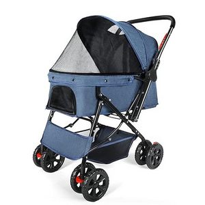 Wholesale Pet Carriers with Removable Pet Stroller Dog Stroller for Medium Dogs or 2 Small Dogs