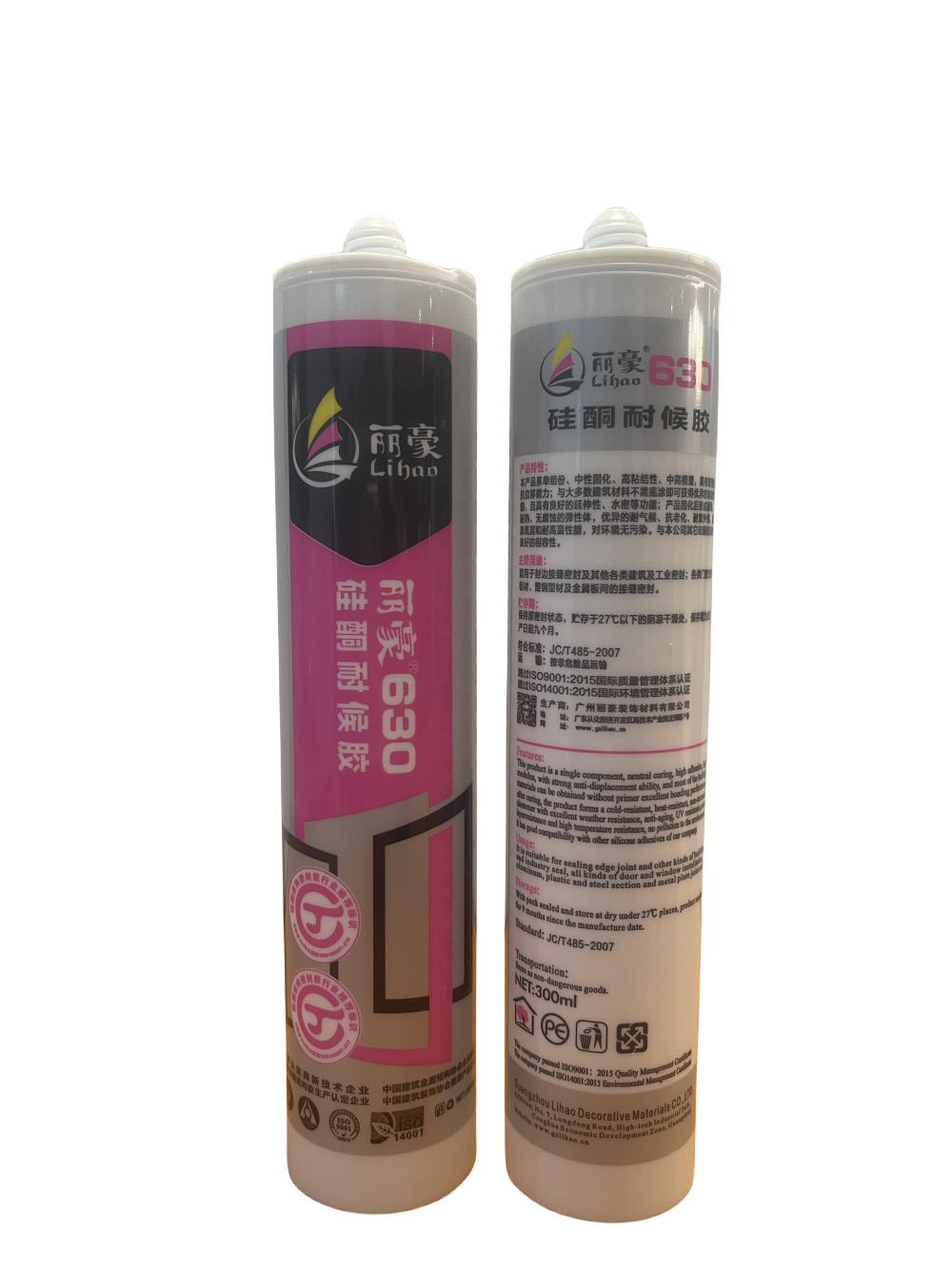 Eco Friendly Low Odor Low Shrinkage Waterproof Clear Acrylic Sealant for Interior Windows Doors Caulking