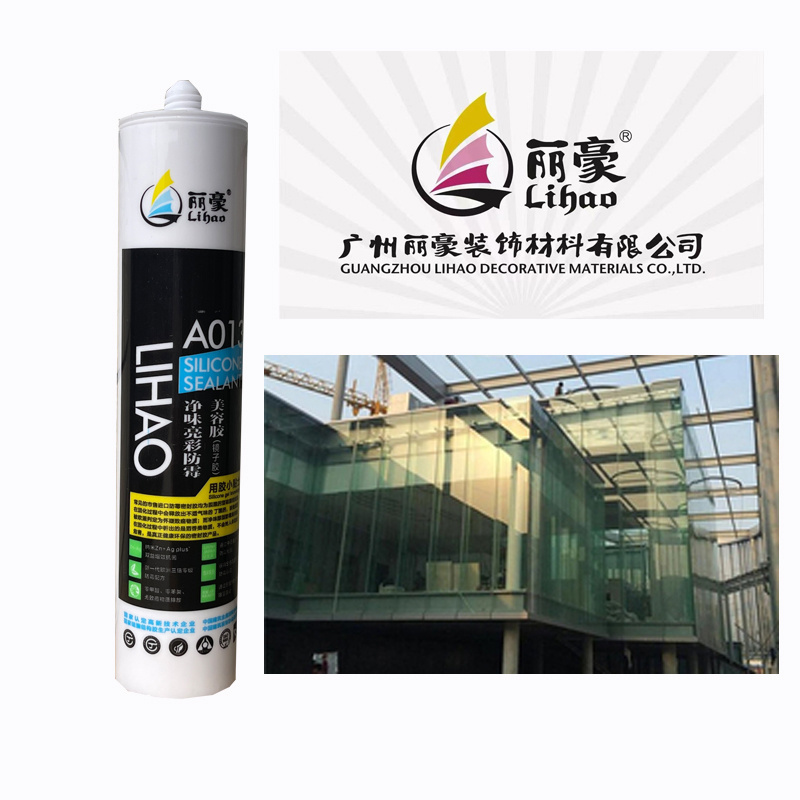 Lihao Environmental protection anti-mould adhesive Silicone glue Seam Tile Home Furnishing