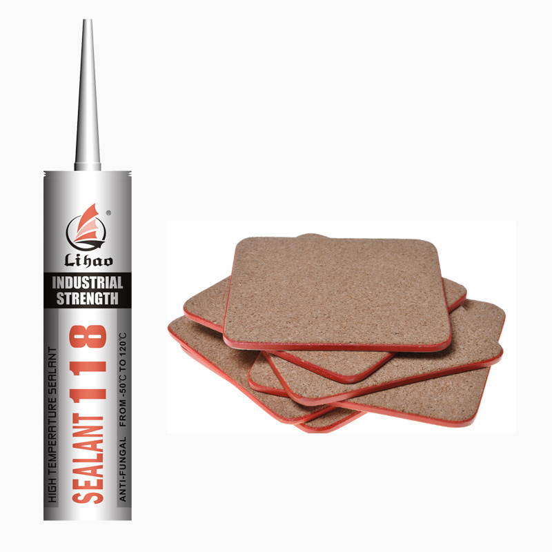 High Quality 300ml Red Silicone Sealant GP High Temperature Glue Component  Mixed Silicon