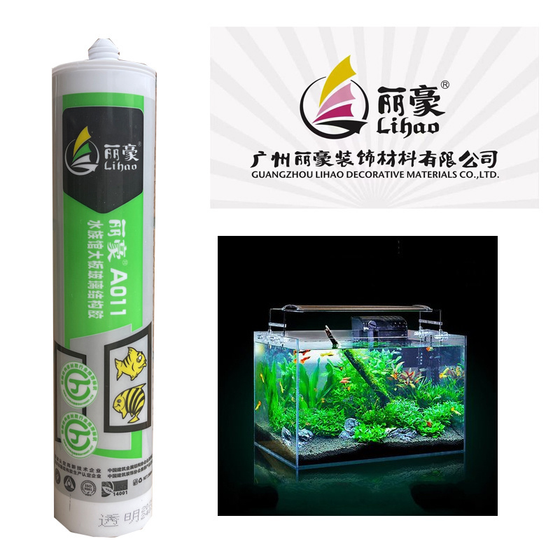 Aquarium Silicone Adhesive sealant glue Acid 300ml RTV