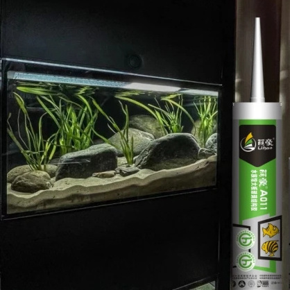 Acetic Acid Acetoxy Door Windows Waterproof Gp Clear Glass Silicone Sealant Adhesive RTV for Aquarium