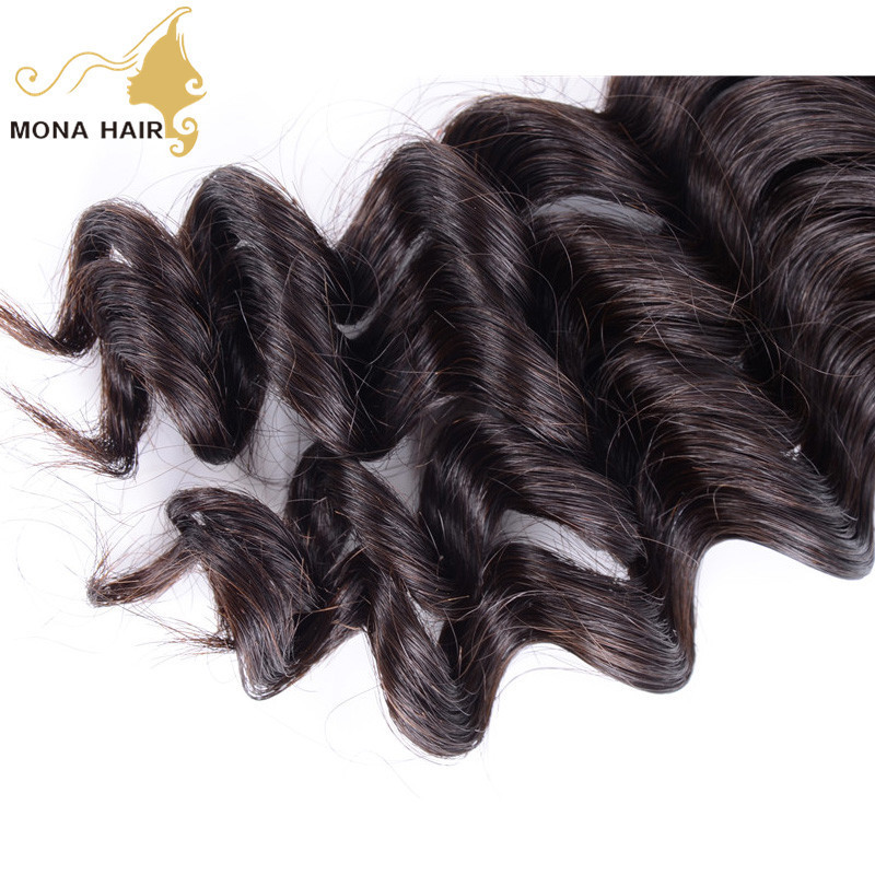 Virgin hair cambodian tangle free natural hair extension clip