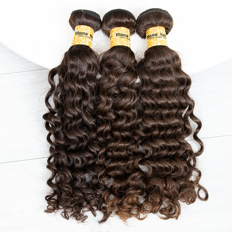 Cuticle aligned virgin hair vendor wholesale south indian temple raw hair real unprocessed indian curly bundles human hair weave