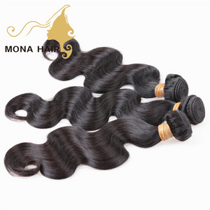 Double Machine Wefts Body Wave Cuticle Aligned Hair Bundles High Quality Virgin Brazilian Human Hair Extensions for Black Women