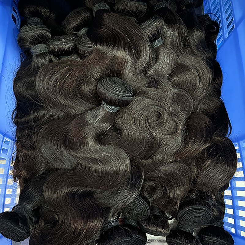 Double Drawn Virgin Hair Bundles Cuticle Aligned Soft Silky Human Hair 100g Unprocessed Brazilian Human Raw Hair Vendors