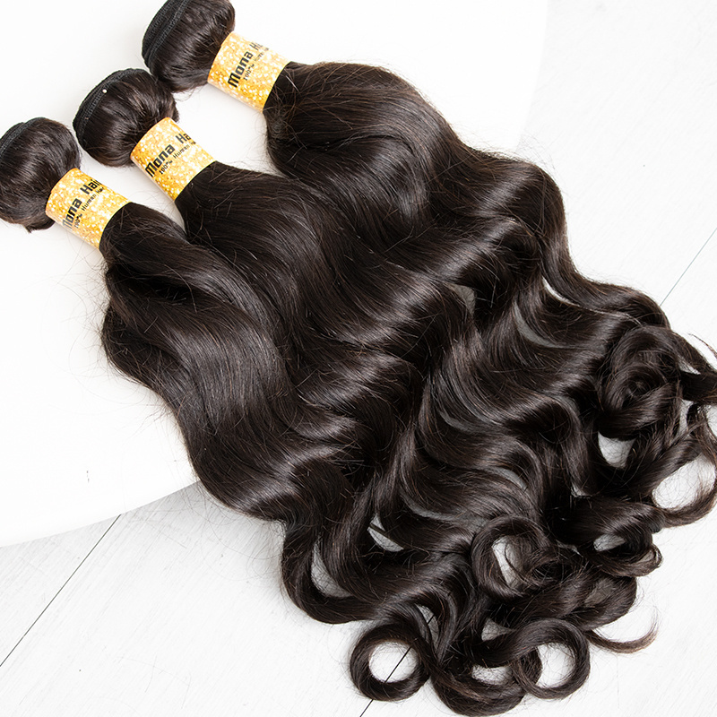 Free tangle Weft Hair Extensions Human Hair Wholesale 100% Brazilian Raw Hair Bundles Cuticle Aligned