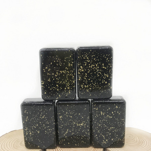 bath supplies Skin Care Product Amino Acid 99.9% 24K Gold gold leaf Soap gold Foil Soap Activated Charcoal Whitening Beauty Soap