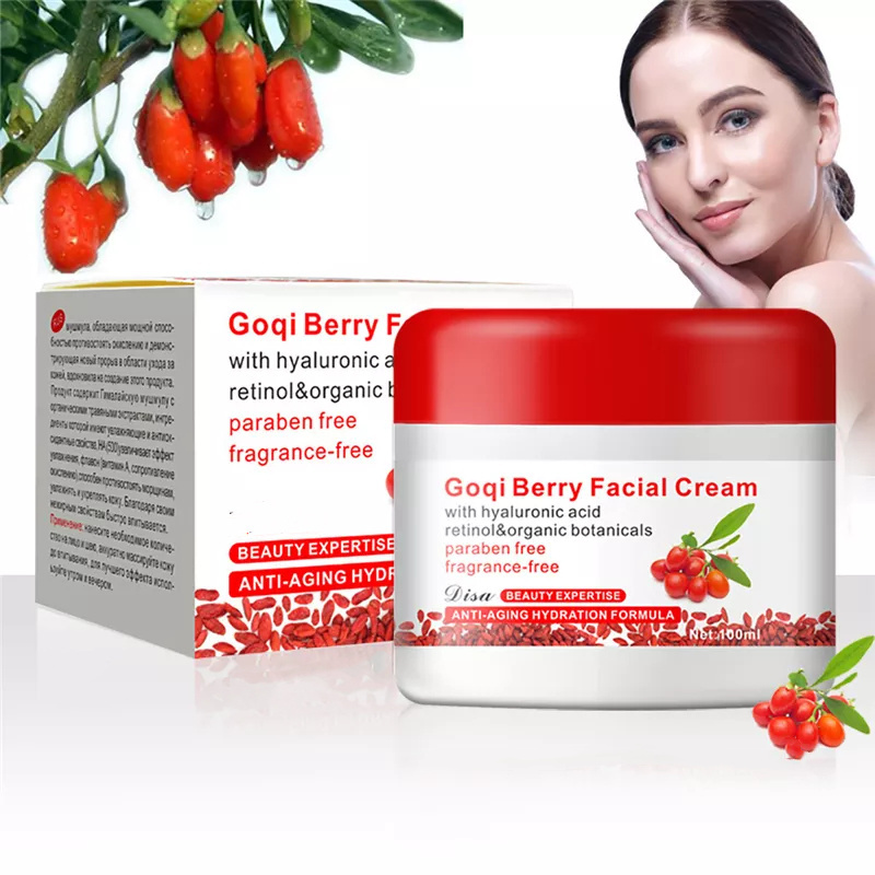 Wholesale Beauty Cosmetics face skin care products High Quality Skin Care Goji Berry Face Cream