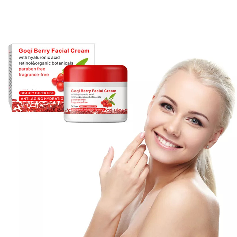 Wholesale Beauty Cosmetics face skin care products High Quality Skin Care Goji Berry Face Cream