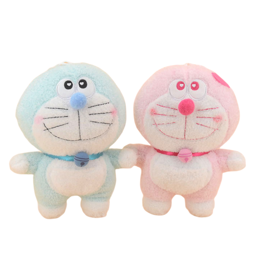 High Quality Doraemon Plush Figure Toys Cartoon Colorful Stuffed Animal Toys Couples Plush Figure Toys Decoration Accessories