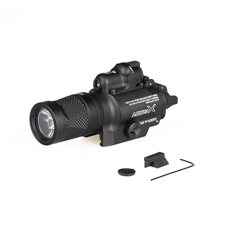 X400V IR  Light Combo Laser Tactical LED Red Laser Flashlight Ultra High Output  GZ15-0083