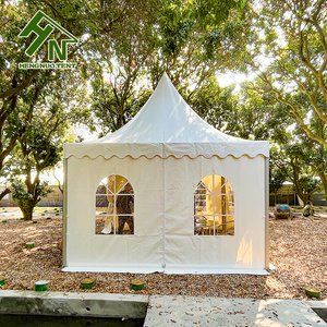 Popular Aluminium Kiosk Outdoor Trade Show Tent Garden Gazebo Pagoda Tents 10x10 20x20 30x30 feet