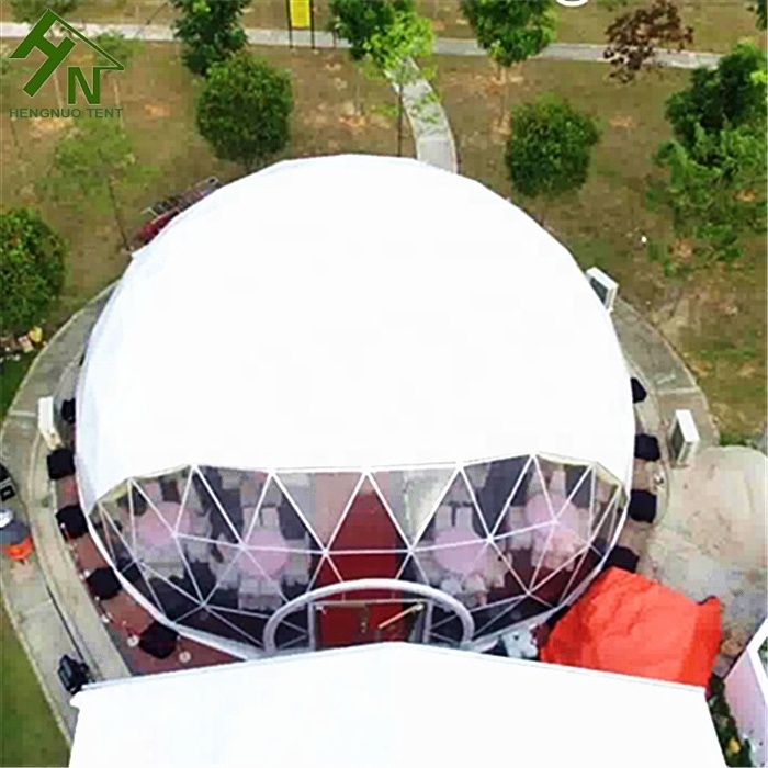 Fast Assembling Portable Big Camping Dome Tent 360 Degree Projection Mapping Screen Cinema for Entertainment Events