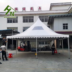 20x20 Ft Wholesale Pagoda Aluminium Pole Trade Show Tent Party Canopy Gazebo Tent with Skylights