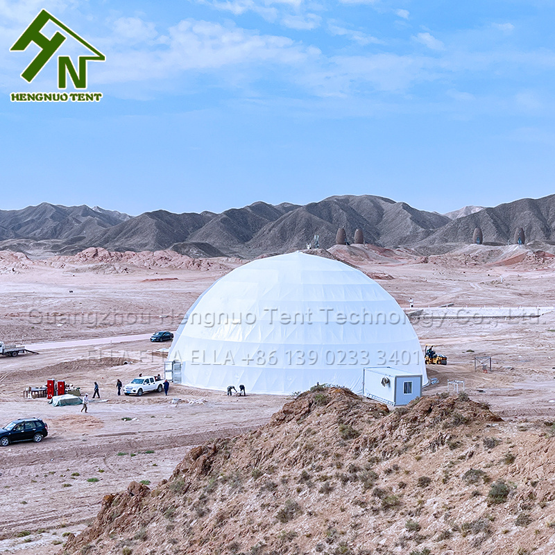 Premium Luxury 30 m Diameter Outdoor Party Dome Tents for Events Trade Shows or Exhibitions