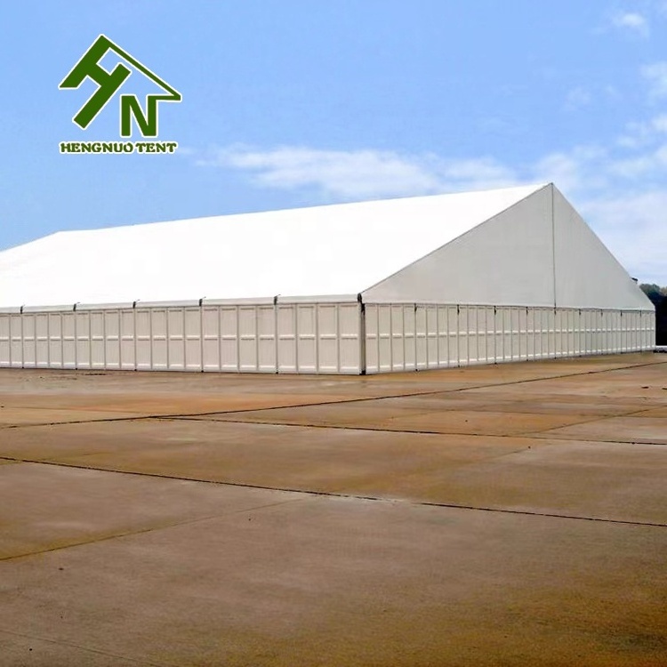 Wind Proof Storage Huge Tent 500 Person A Shape Event Tent Marquee Tents for Basketball Hall