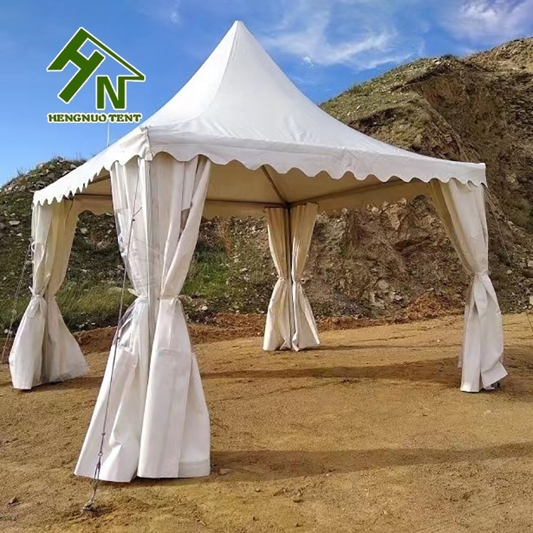 Summer Designer 5x5 Outdoor Pagoda Tent Trade Show Tents Canopy Customize Event Tent Gazebo for Weddings