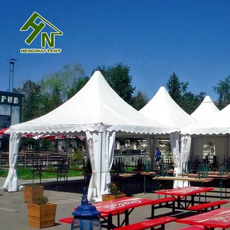 Summer Designer 5x5 Outdoor Pagoda Tent Trade Show Tents Canopy Customize Event Tent Gazebo for Weddings