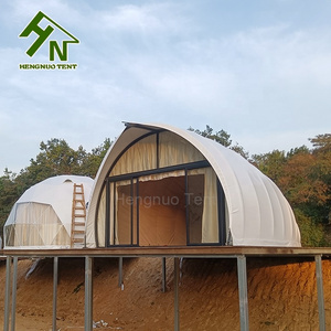 New Design Shell Cocooned Shape Hotel Glamping Camping Tents For Resort Outdoor Events