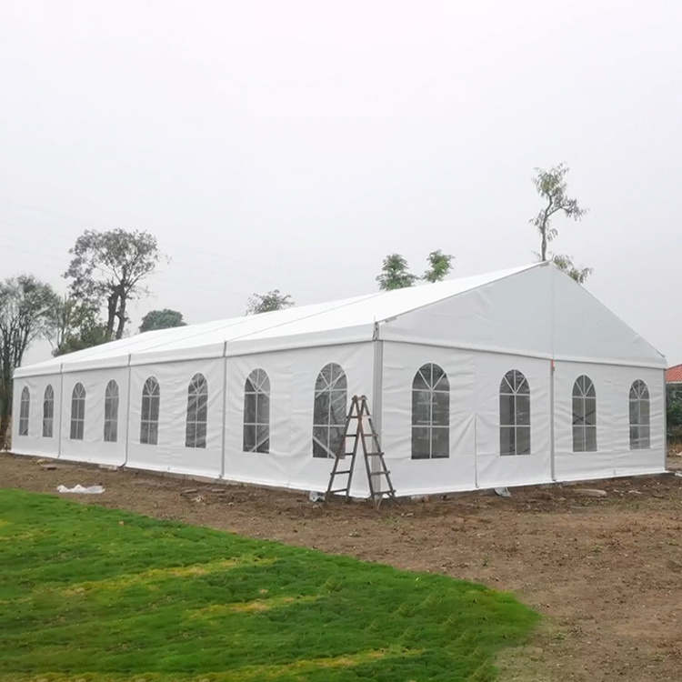 10x20m 10x30m aluminium alloy wedding marquee tent white pvc canopy tents for outdoor events