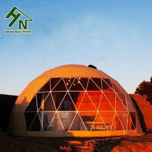 UV-resistant Sphere Decoration Igloo Dome Hotel Tent for Desert