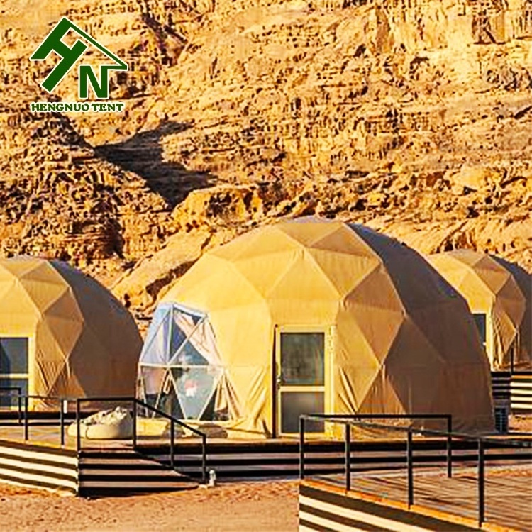 UV-resistant Sphere Decoration Igloo Dome Hotel Tent for Desert