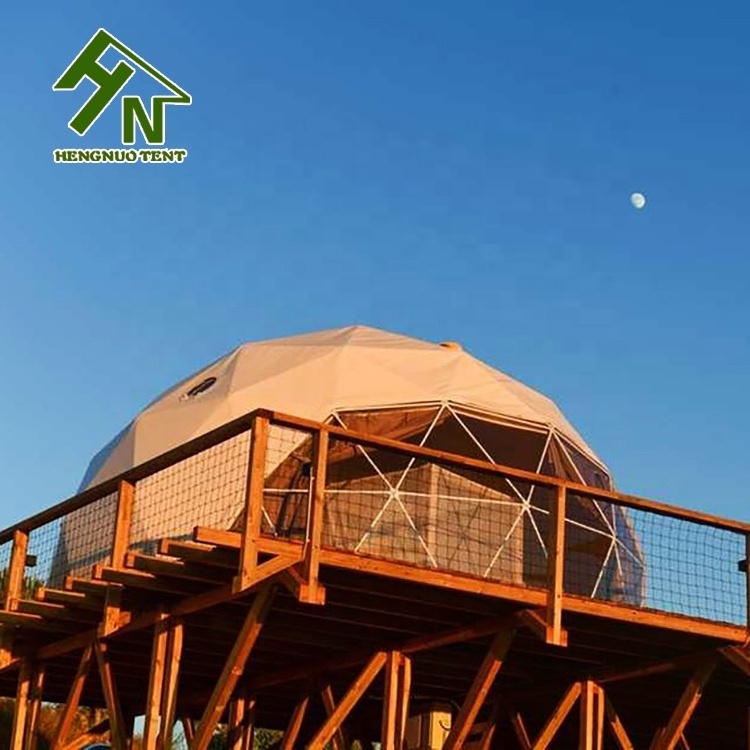 UV-resistant Sphere Decoration Igloo Dome Hotel Tent for Desert