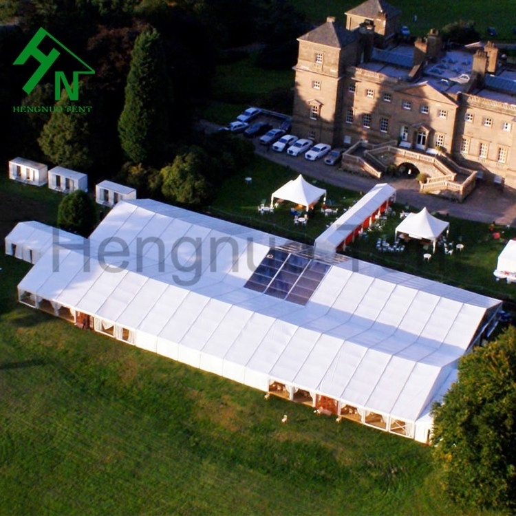 20x40 40x60 large waterproof pvc tarpaulin outdoor wedding party glass marquee tents for commercial trade show events