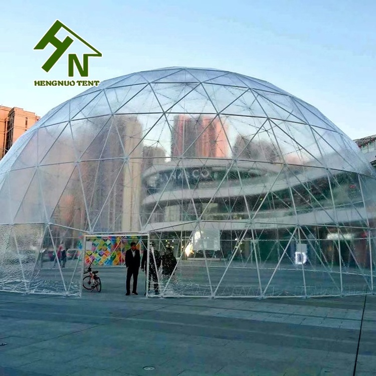 Hot-dipped Galvanized Clear Tent Circle Large Trade Show Tents Event Dome Tents Outdoor for USA