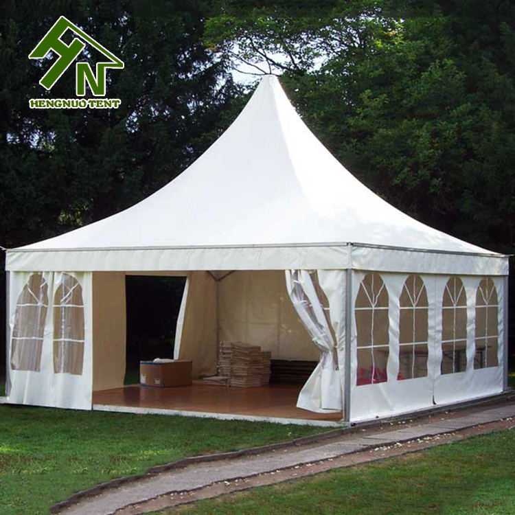 20x20 Ft Wholesale Pagoda Aluminium Pole Trade Show Tent Party Canopy Gazebo Tent with Skylights