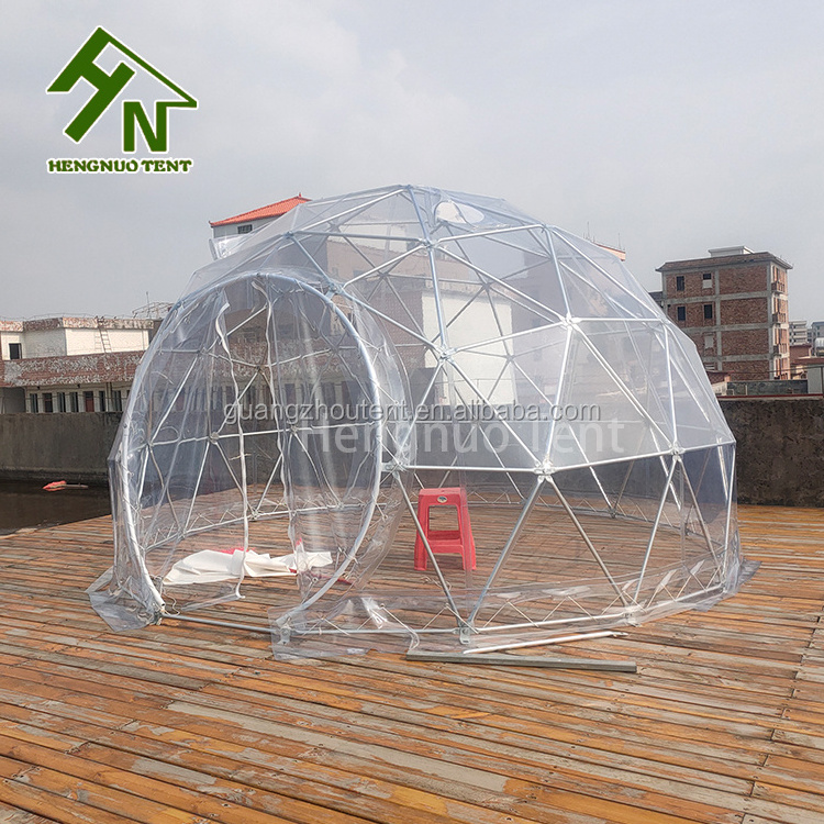 Small Size Dome Outdoor Restaurant Cafe Bar Clear Dome Tent Dining Igloo for People Sitting